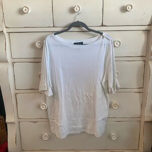 Lauren Ralph Lauren White Long Sleeve Women's Top